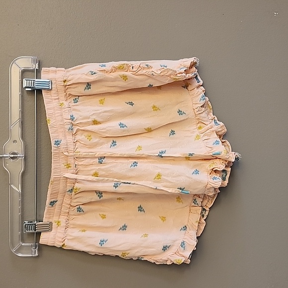 Anthropologie Peach Floral Shorts - Picture 2 of 14